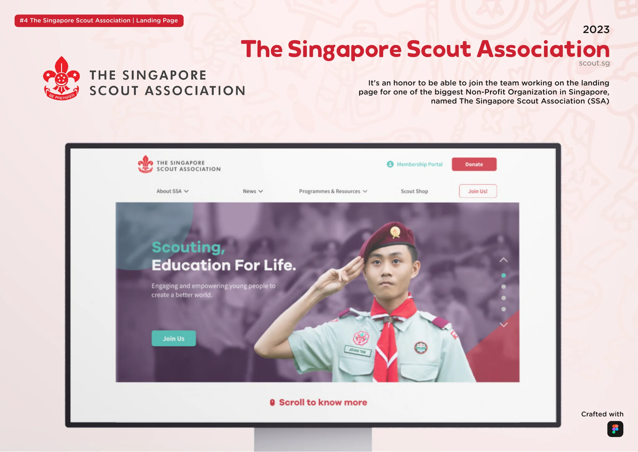 The Singapore Scout Association title card