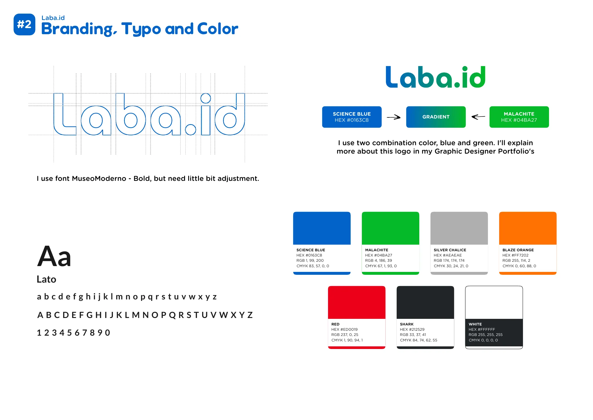 Logo, type, and colour
