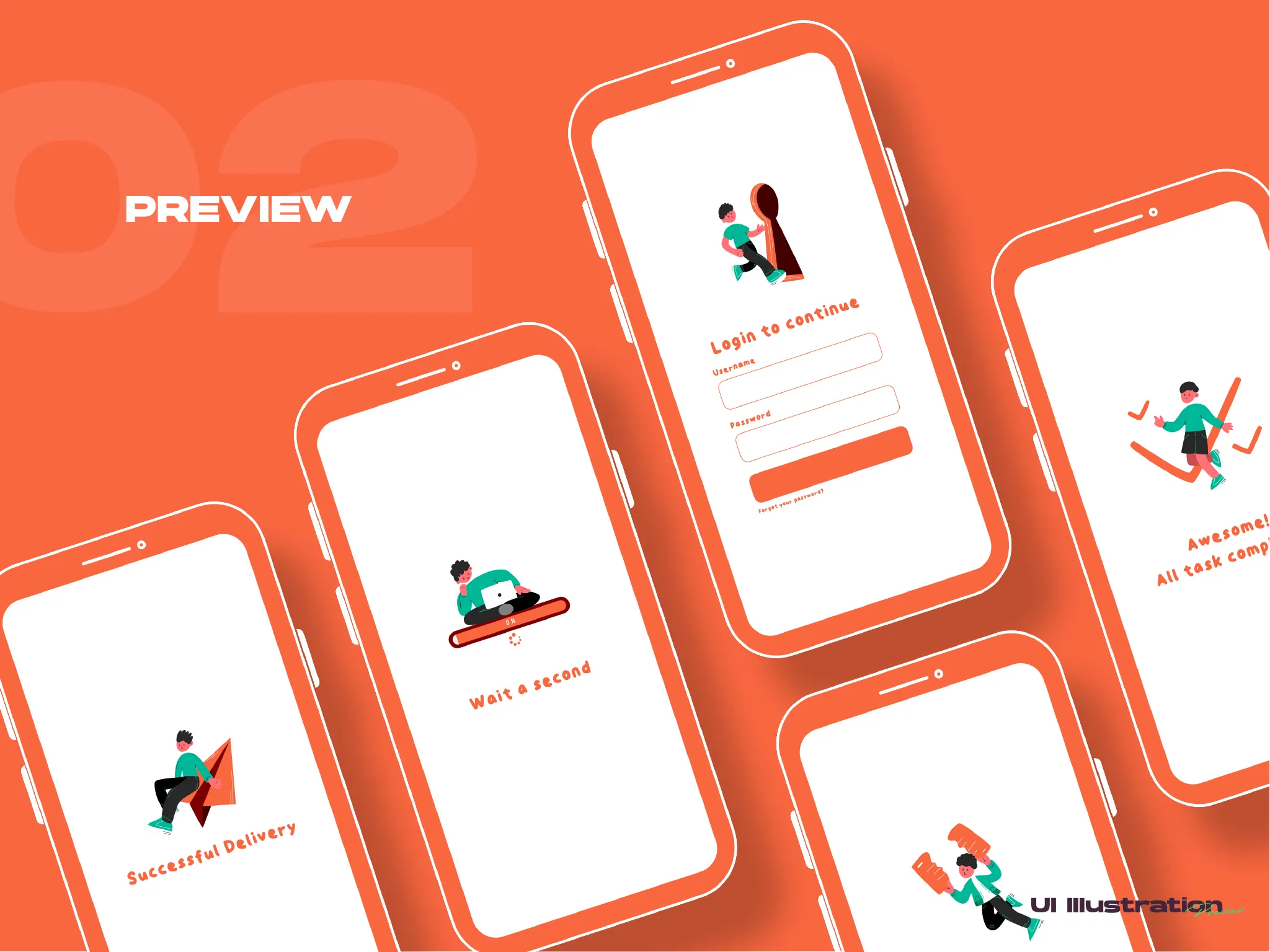 In app preview