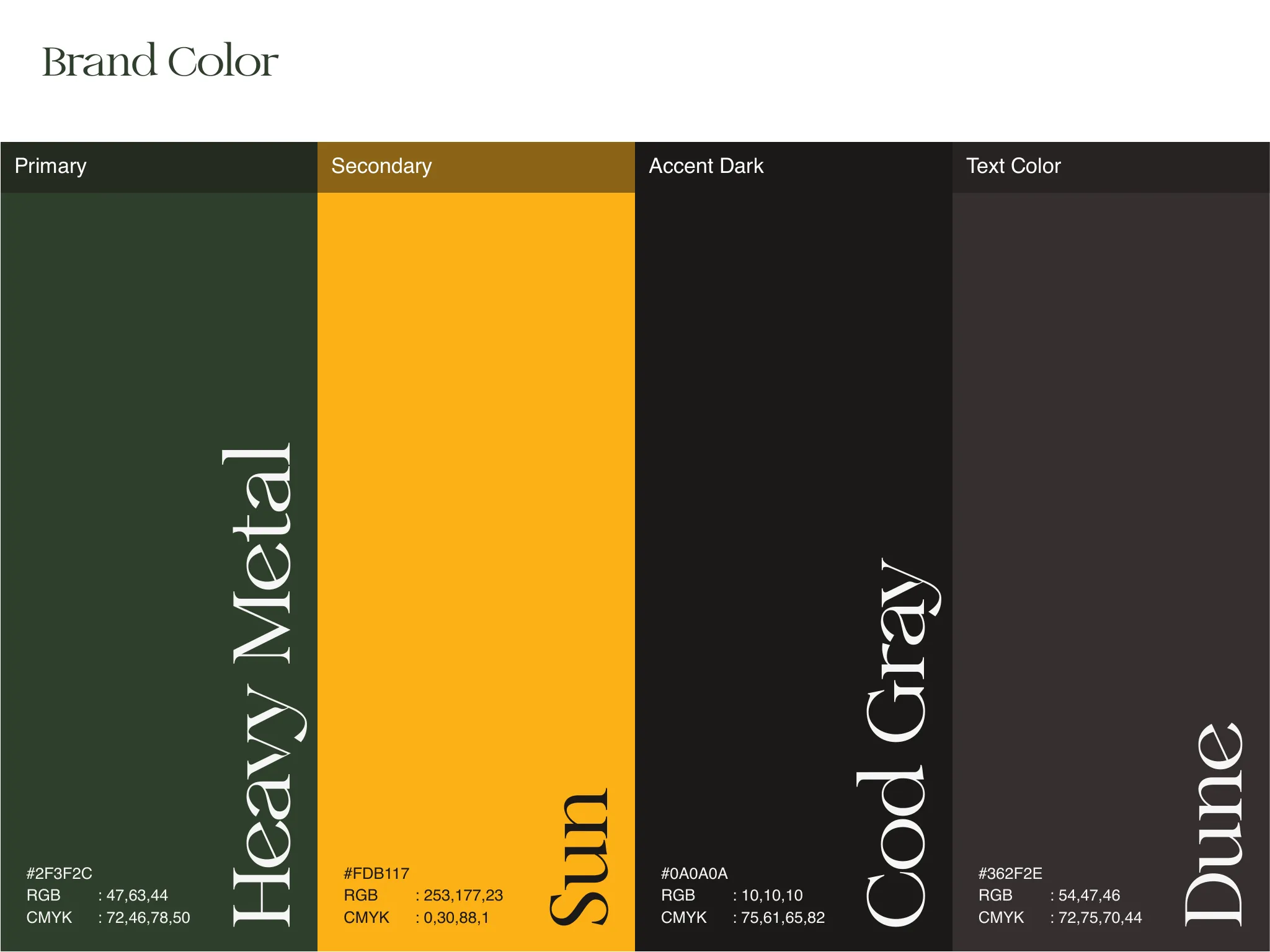 Brand colour