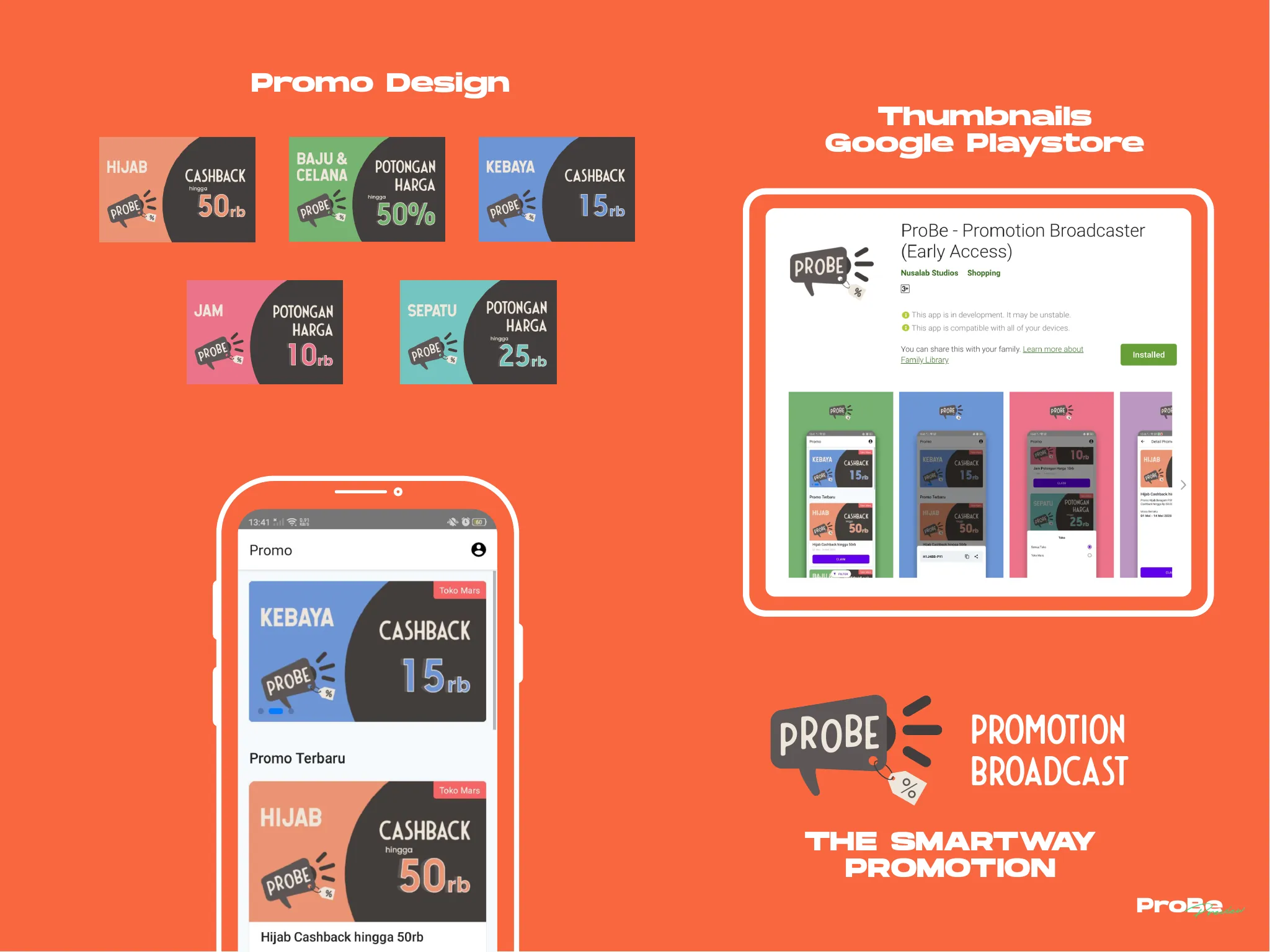 Promo design and store thumbnails