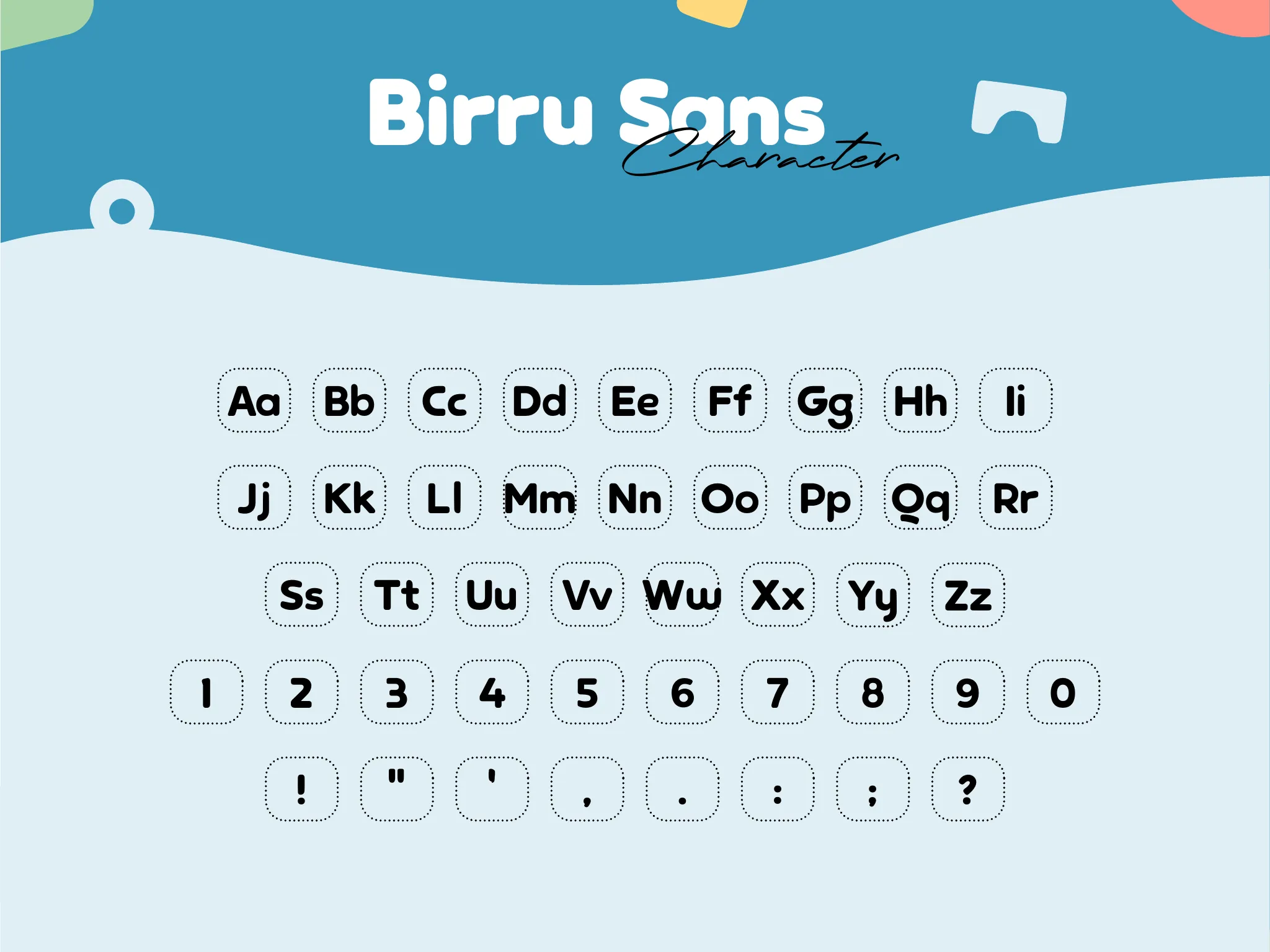 Birru Sans specimen