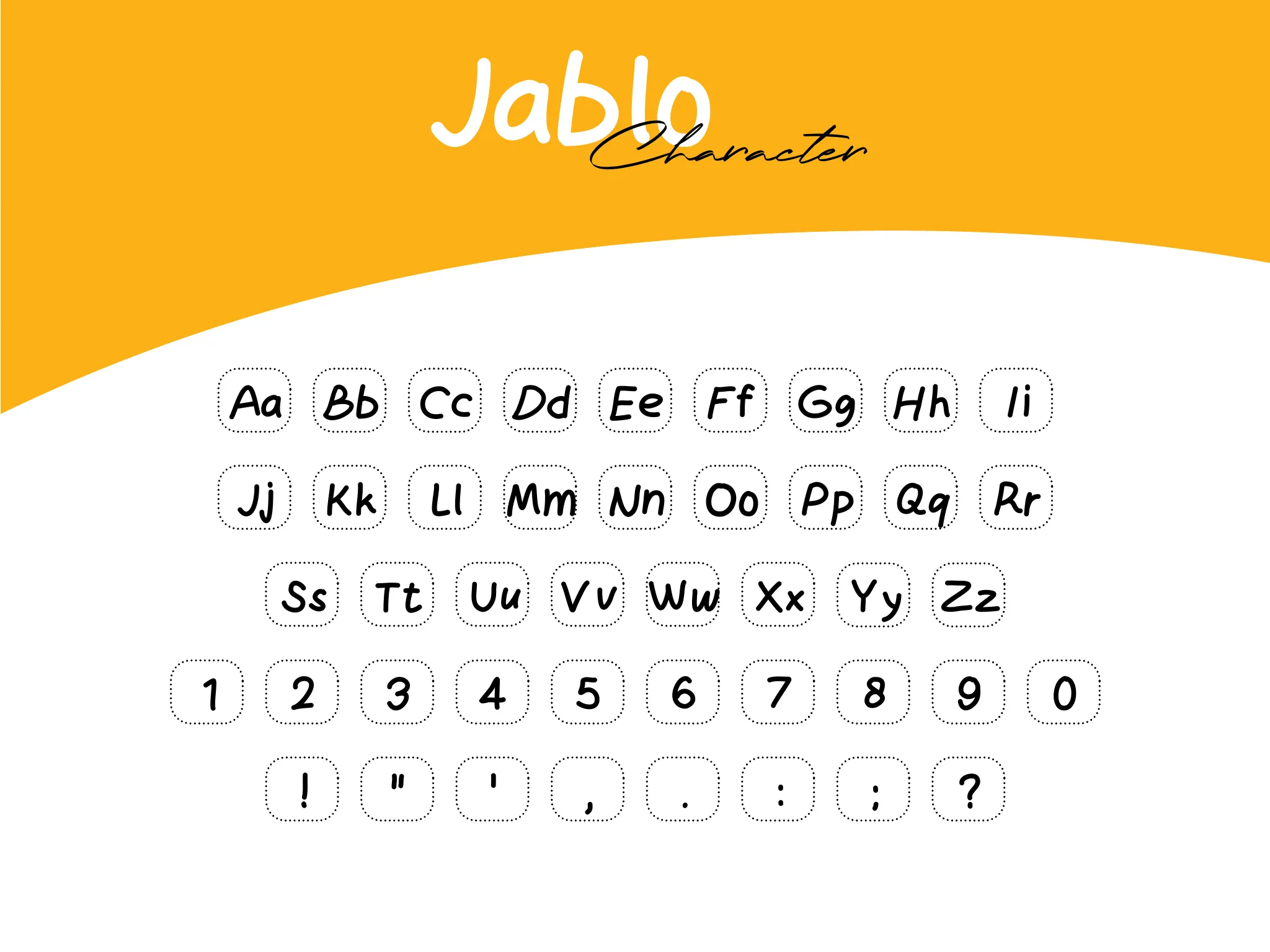 Jablo specimen