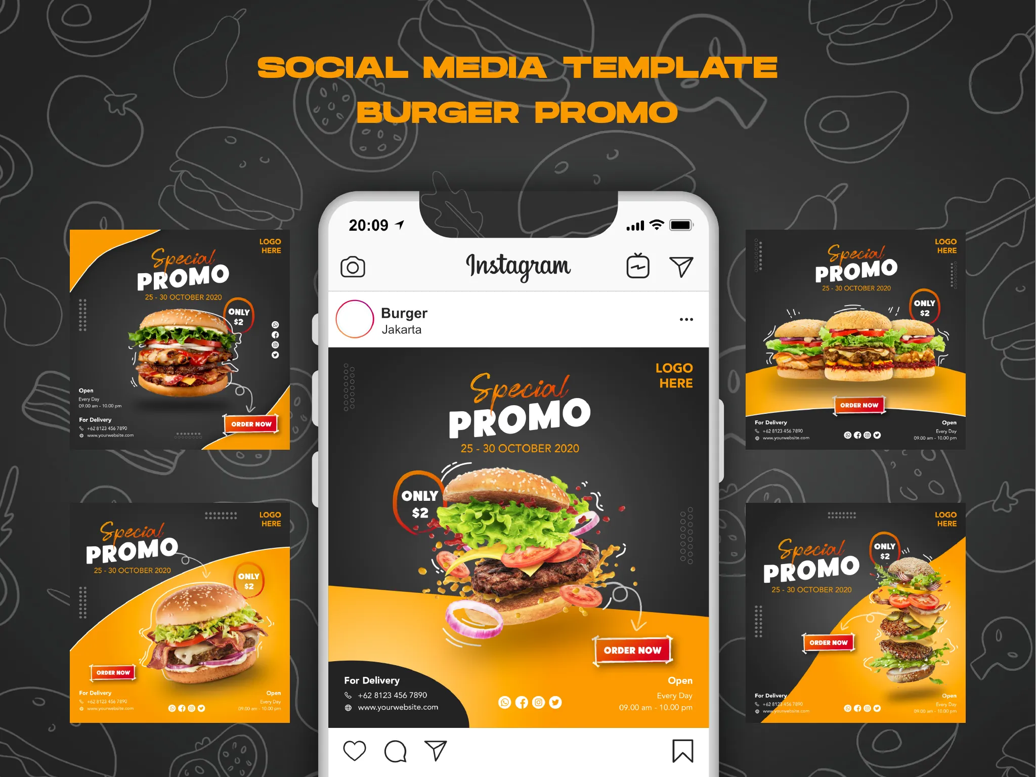Social media templates